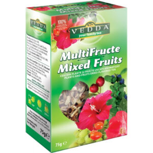Ceai aromatizat multifructe, fructe intregi