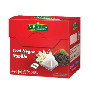 Vedda Ceai Negru Vanilla  40g piramida